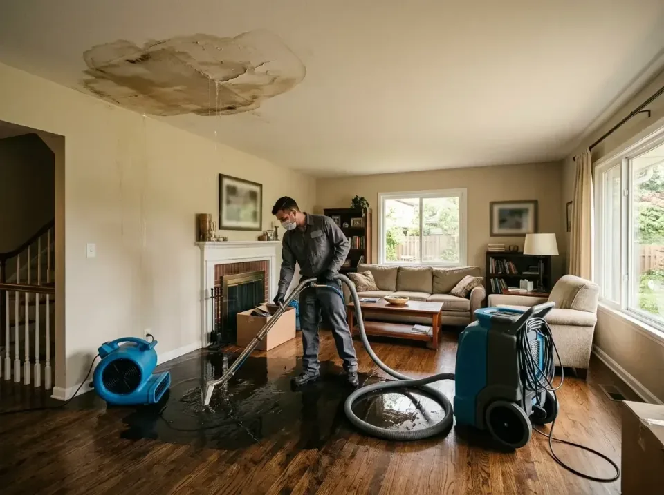 attic-pipe-burst-ceiling-drip-008 — frequently asked questions, Water Damage Restoration & Carpet Care in Moorestown-Lenola,…